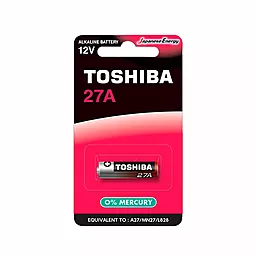 Батарейки Toshiba А27 1шт 12 V - фото Батарейки Toshiba А27 1шт 12 V