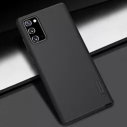 Чехол Nillkin Matte для Samsung Galaxy Note 20 Черный - миниатюра 7