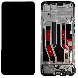 Дисплей Oppo Reno 7 4G с тачскрином и рамкой, (OLED), Black - фото Дисплей Oppo Reno 7 4G с тачскрином и рамкой, (OLED), Black