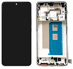Дисплей Xiaomi Poco F5 Pro, Redmi K60, Redmi K60 Pro с тачскрином и рамкой, (TFT, без функции отпечатка пальца), White