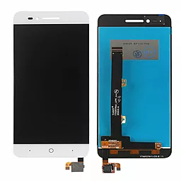 Дисплей ZTE Blade A610 (BA610T) с тачскрином, оригинал, White - фото Дисплей ZTE Blade A610 (BA610T) с тачскрином, оригинал, White
