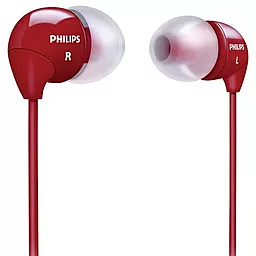 Наушники Philips SHE3590RD/10 Red - фото Наушники Philips SHE3590RD/10 Red