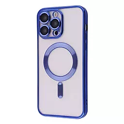 Чехол 1TOUCH Metal Matte Case with MagSafe для Apple iPhone 13 Pro Midnight Blue
