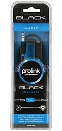 Аудио удлинитель Prolink mini Jack 3.5mm M/F 5 м black (PB106-0500) - миниатюра 5