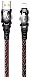 Кабель Usams U36 Digital Display USB-A - Lightning 10w 1.2м cable Red - фото Кабель Usams U36 Digital Display USB-A - Lightning 10w 1.2м cable Red