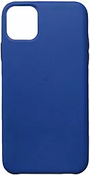 Чехол Apple Leather Case Full for iPhone 11 Pro Star Blue