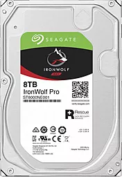 Жесткий диск Seagate IronWolf Pro NAS 7200rpm 8TB 256MB (ST8000NE001) - фото Жесткий диск Seagate IronWolf Pro NAS 7200rpm 8TB 256MB (ST8000NE001)