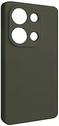 {"ru": "Чехол", "uk": "Чохол"} Silicone Case Full Camera для Xiaomi Redmi Note 13 Pro 4G (no logo) Dark Olive
