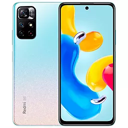 Смартфон Xiaomi Redmi Note 11S 5G 4/64GB Star Blue - фото Смартфон Xiaomi Redmi Note 11S 5G 4/64GB Star Blue