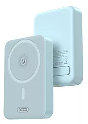 Повербанк XO PR231 Magnetic 10000 mAh 15W Wireless Charging + 20W PD Blue - фото Повербанк XO PR231 Magnetic 10000 mAh 15W Wireless Charging + 20W PD Blue