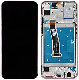Дисплей Huawei Honor 10 Lite, Honor 10i, Honor 20 Lite, Honor 20i, Honor 20e с тачскрином и рамкой, Red