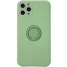 Чохол Epik TPU Candy Ring Full Camera для Apple iPhone 12 Pro Max (6.7")  Мятний / Mint