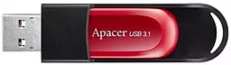Флешка Apacer AH25A 64GB (AP64GAH25AB-1) Black - миниатюра 3