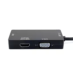 Видео переходник (адаптер) ExtraDigital DisplayPort - HDMI, DVI, VGA (KBV1734) - миниатюра 4