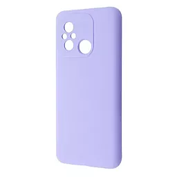 Чехол Wave Full Silicone Cover для Xiaomi Redmi 12C Light Purple
