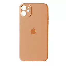 Чохол Silicone Case Full Camera для Apple IPhone 12  hami melon