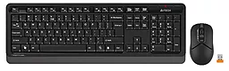 Комплект (клавиатура+мышка) A4Tech FG1012S Black - фото Комплект (клавиатура+мышка) A4Tech FG1012S Black