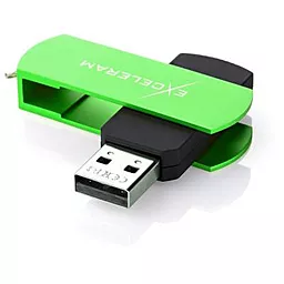 Флешка Exceleram 16GB P2 Series USB 2.0 (EXP2U2GRB16) Green - миниатюра 3