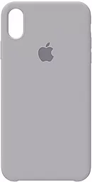 Чохол Apple Silicone Case iPhone XS Max Lavender