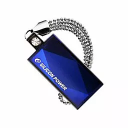 Флешка Silicon Power Touch 810 16Gb (SP016GBUF2810V1B) Blue - фото Флешка Silicon Power Touch 810 16Gb (SP016GBUF2810V1B) Blue