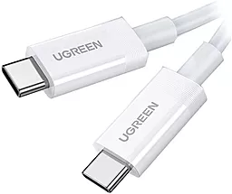 Мультимедийный кабель Ugreen US506 USB4.0 Type-C - Type-C Thunderbolt 4 8k 60hz 240w 5a 0.8м 40gbps PD data cable White (40113) - фото Мультимедийный кабель Ugreen US506 USB4.0 Type-C - Type-C Thunderbolt 4 8k 60hz 240w 5a 0.8м 40gbps PD data cable White (40113)