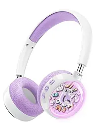 Наушники XO BE57 Colorful Elf Kids Purple - фото Наушники XO BE57 Colorful Elf Kids Purple