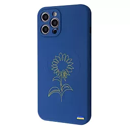 Чохол Wave Ukraine Edition Case with MagSafe для Apple iPhone 12 Pro Max Sunflower