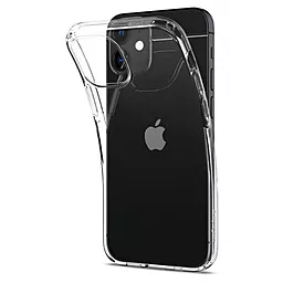 Чехол Spigen Crystal Flex Apple iPhone 12 mini Crystal Clear (ACS01539) - миниатюра 2
