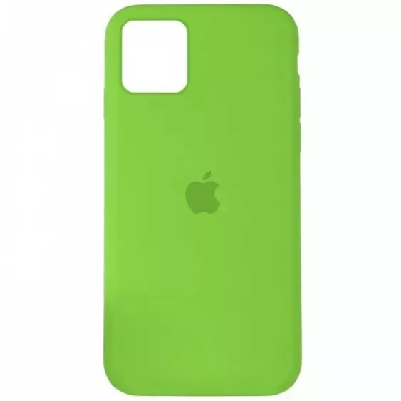 Чохол Silicone Case Full для Apple iPhone 11 Pro Max Green - фото 1