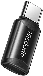 Адаптер-перехідник McDodo M-F USB Type-C -> micro USB Black (OT-9970) - фото Адаптер-перехідник McDodo M-F USB Type-C -> micro USB Black (OT-9970)