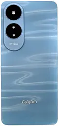 Задняя крышка корпуса Oppo A60 со стеклом камеры, Original Ripple Blue - фото Задняя крышка корпуса Oppo A60 со стеклом камеры, Original Ripple Blue