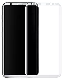 Защитное стекло 1TOUCH Full Cover Samsung G955 Galaxy S8 Plus White