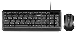 Комплект (клавиатура+мышка) 2E MK404 USB Black (2E-MK404UB)