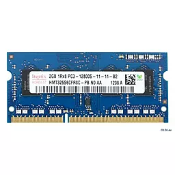 Оперативна пам'ять для ноутбука Hynix SoDIMM DDR3 2GB 1600 MHz Hynix (Original)