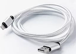 Кабель Dengos USB-A - Lightning 12w 2.4a 1.5м cable White (NTK-L-DL-White) - фото Кабель Dengos USB-A - Lightning 12w 2.4a 1.5м cable White (NTK-L-DL-White)