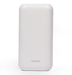 Повербанк Nomi L300 30000 mAh White - фото Повербанк Nomi L300 30000 mAh White