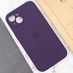 Чехол Silicone Case Full Camera для Apple iPhone 15 Elderberry - миниатюра 3 Чехол Silicone Case Full Camera для Apple iPhone 15 Elderberry - миниатюра 3