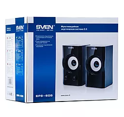 Колонки акустичні Sven SPS-605 Black - мініатюра 4