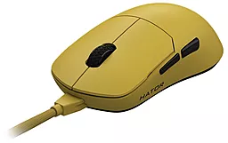 Комп'ютерна мишка HATOR Quasar Essential Yellow (HTM-402) - мініатюра 2