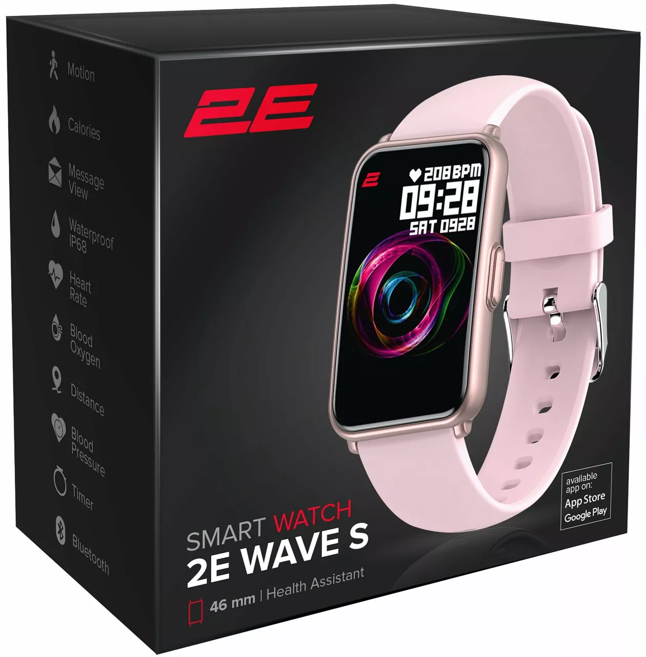 Смарт-часы 2E Wave S 46mm Pink (2E-CWW11PK) - фото 2