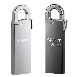 Флешка Apacer AH15A 64GB USB 3.1 Ashy (AP64GAH15AA-1) - миниатюра 2