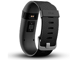 Смарт-часы Fitbit Charge HR Large Black (FB405BKL-EU) - миниатюра 2