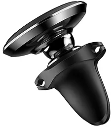 Автодержатель магнитный Baseus Small Ears Series Magnetic Car Air Vent Mount with Cable Clip Black (SUGX-A01) - миниатюра 2