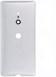 Задняя крышка корпуса Sony Xperia XZ3 H8416/H9436/H9493/H9496 со стеклом камеры Original Silver White - фото Задняя крышка корпуса Sony Xperia XZ3 H8416/H9436/H9493/H9496 со стеклом камеры Original Silver White