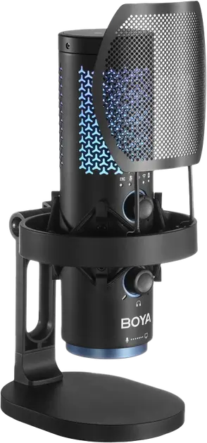 Микрофон Boya K5-02 RGB Black - фото 2