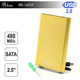 Кишеня для HDD PrologiX BS-U25F (BS-U25F-GOLD) Gold