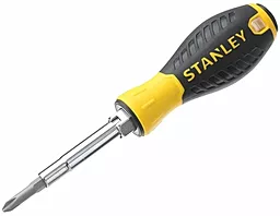Отвёртка Stanley 6 Way с 3 двусторонними битами - фото Отвёртка Stanley 6 Way с 3 двусторонними битами