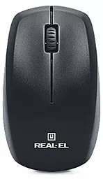 Комплект (клавіатура+мишка) REAL-EL Standard 555 Kit Wireless Black - мініатюра 3