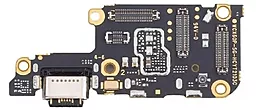 Нижня плата Vivo X60 Pro, з роз'ємом зарядки, з роз'ємом Sim-карти та мікрофоном - фото Нижня плата Vivo X60 Pro, з роз'ємом зарядки, з роз'ємом Sim-карти та мікрофоном
