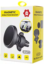 Автотримач магнітний Magnetic CT320 Black - мініатюра 2 Автотримач магнітний Magnetic CT320 Black - мініатюра 2
